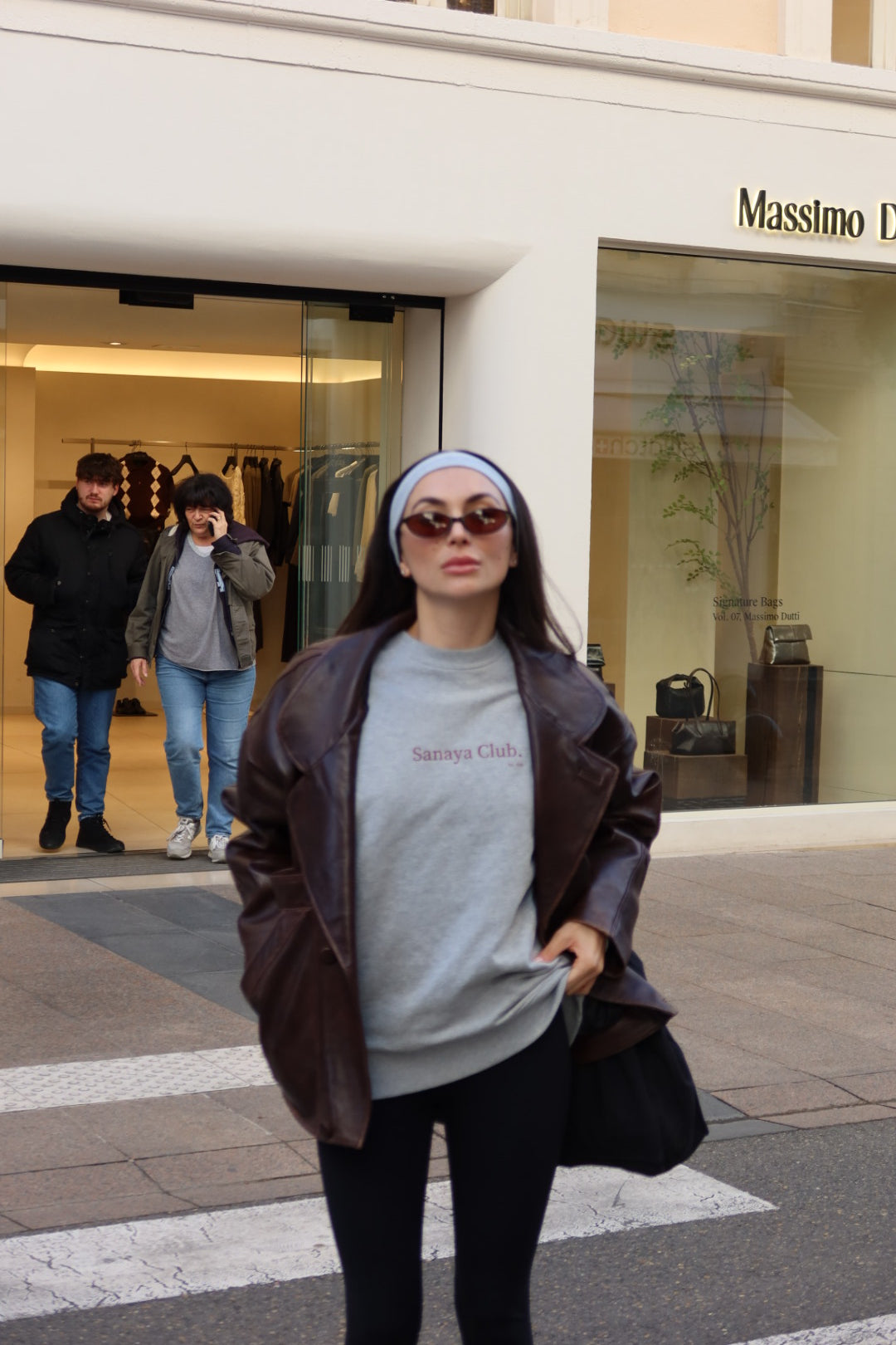 Hoodie « Sanaya club » oversize