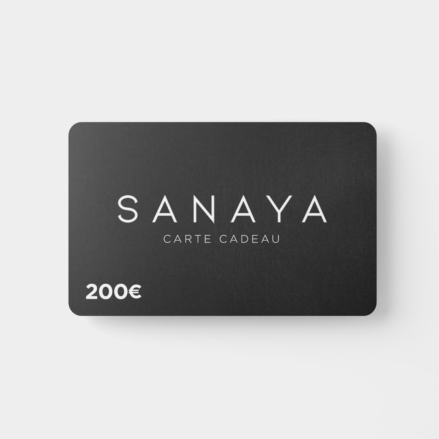 CARTE CADEAU - SANAYA