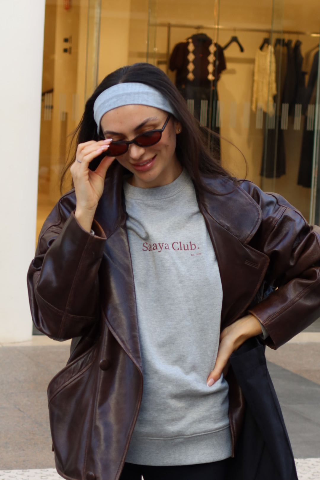 Hoodie « Sanaya club » oversize