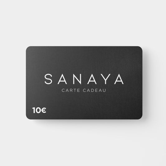 CARTE CADEAU - SANAYA